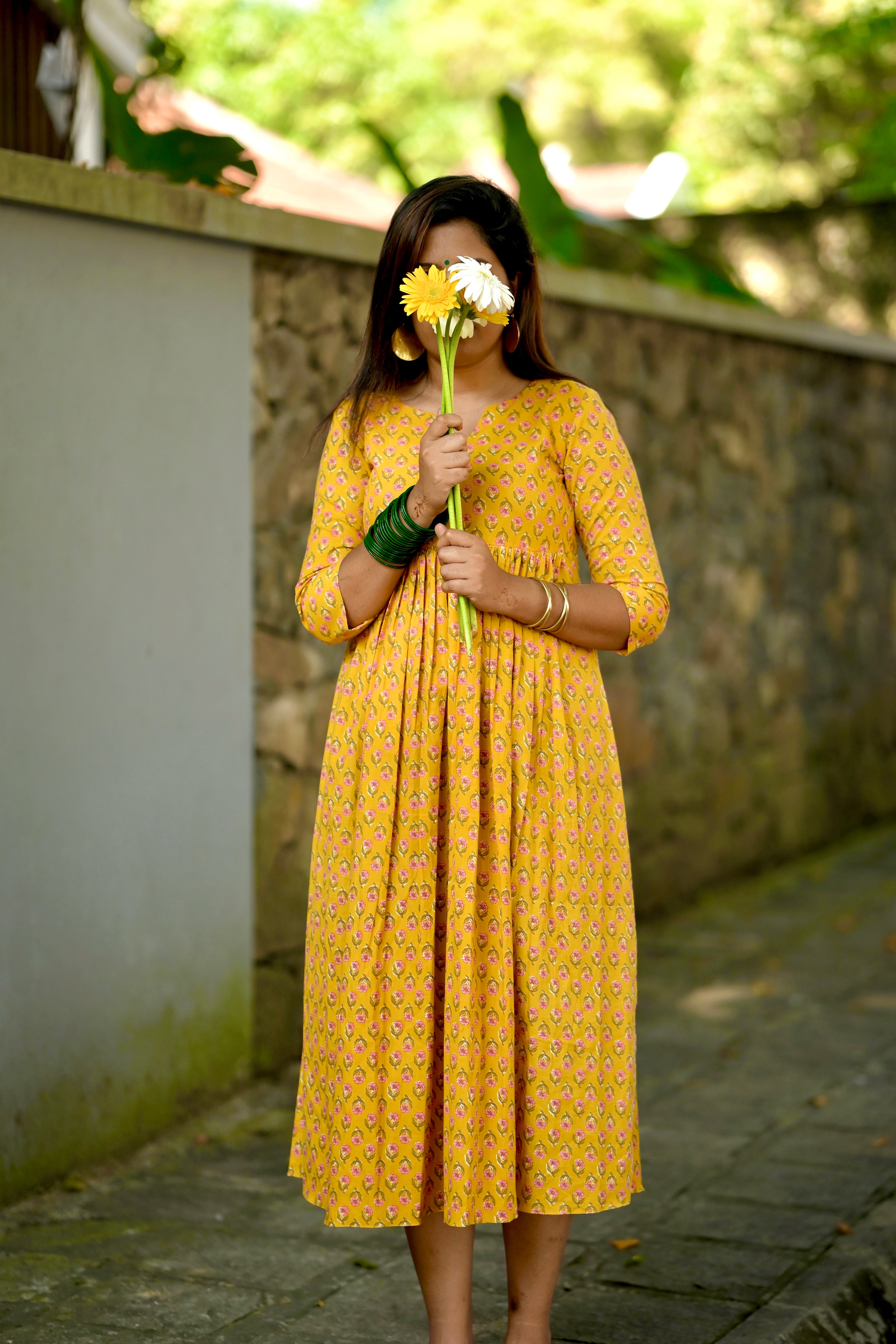 Yellow Kurti