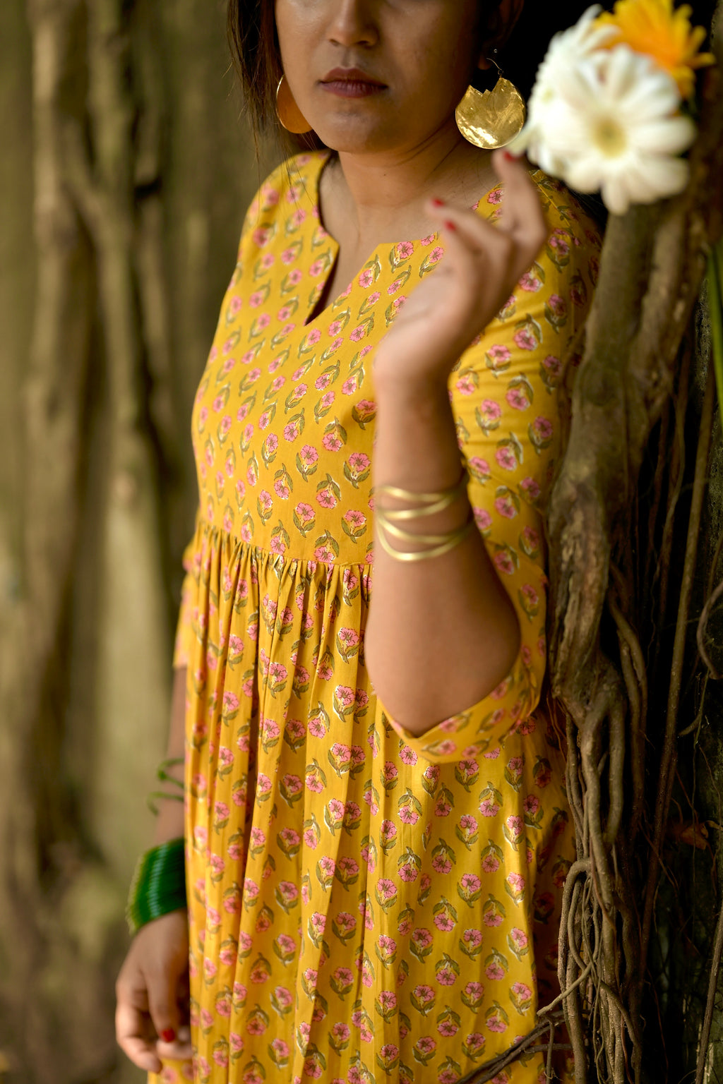 Yellow Kurti