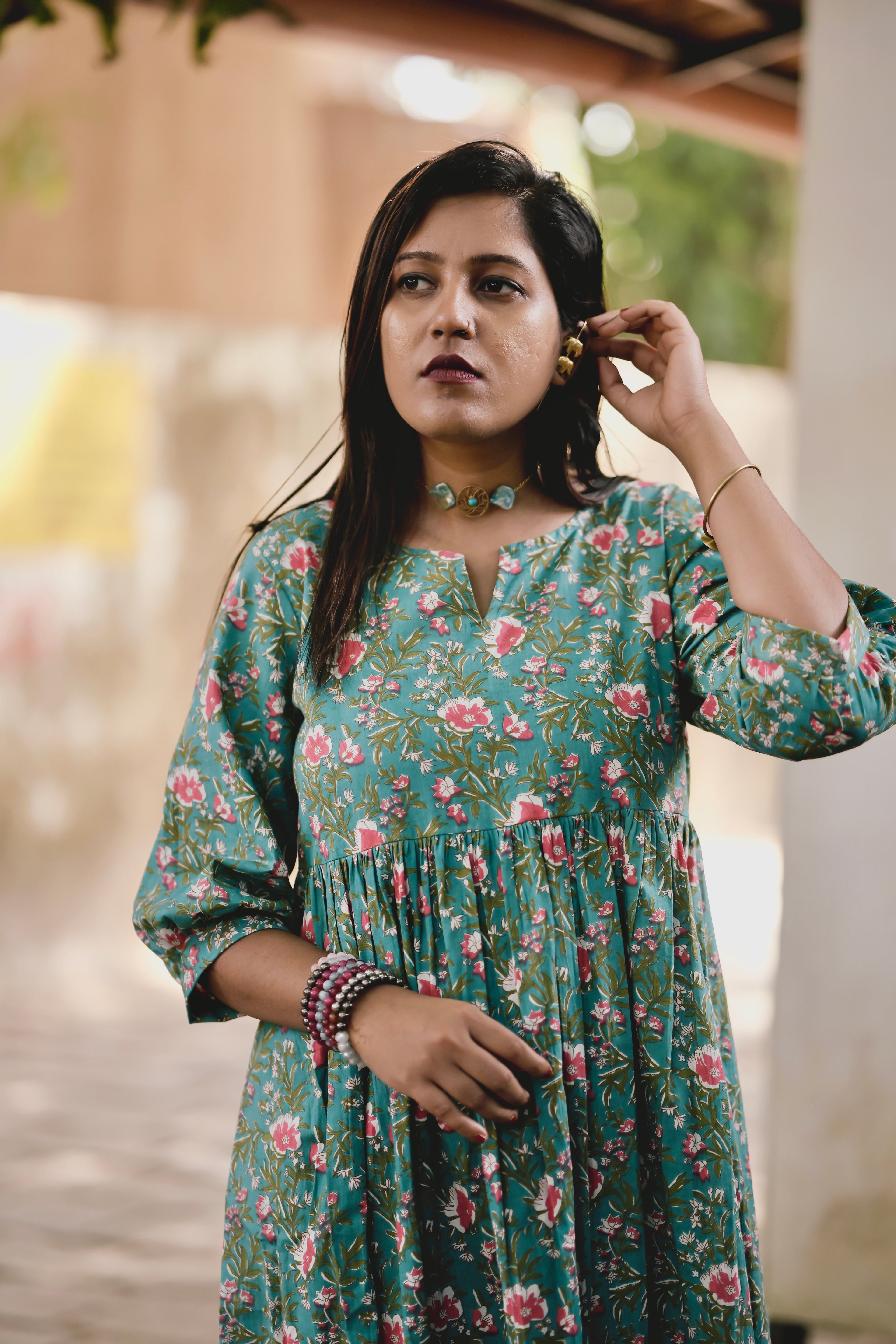VEERA - (Flared kurti)