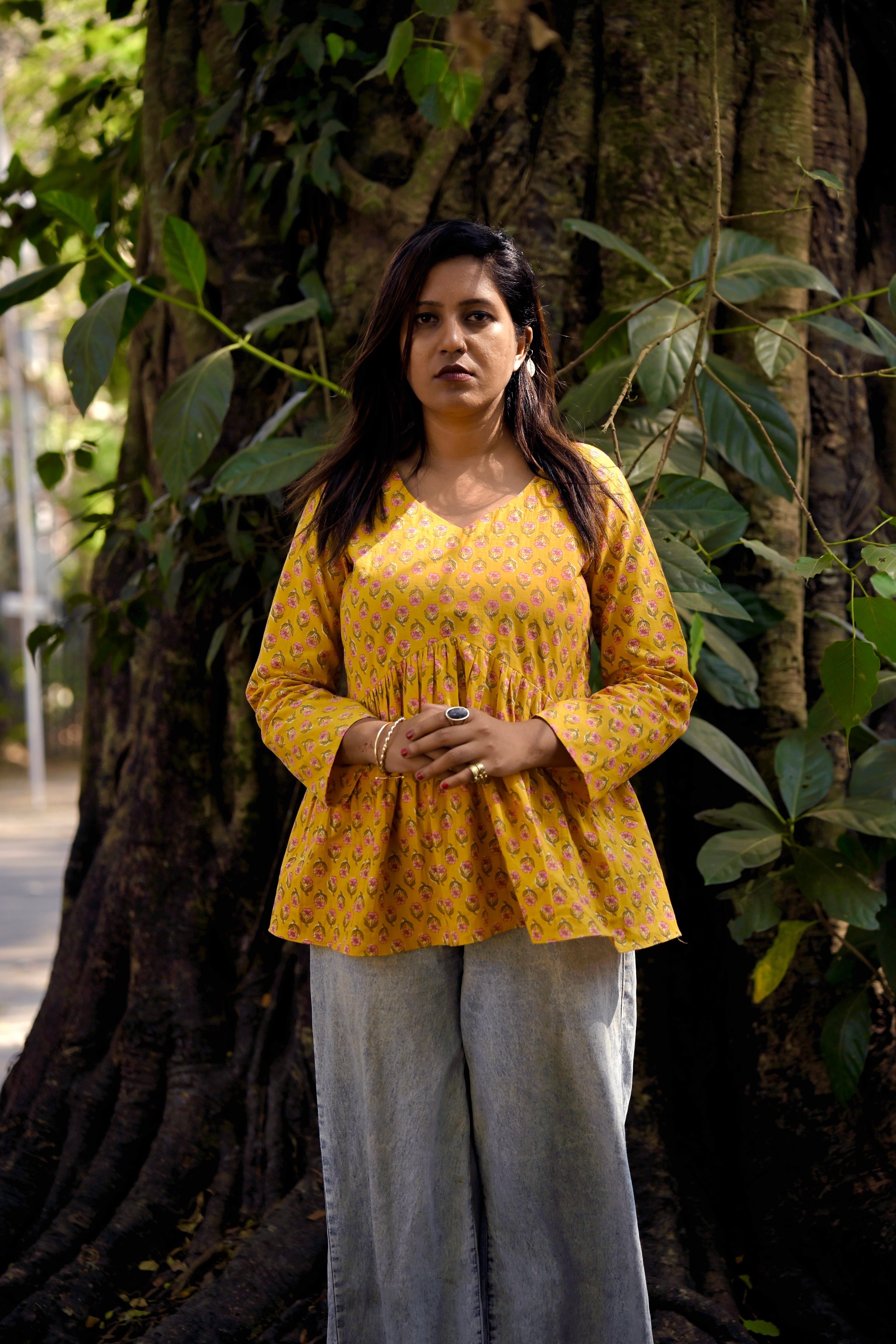 MARIGOLD- (Short kurti)