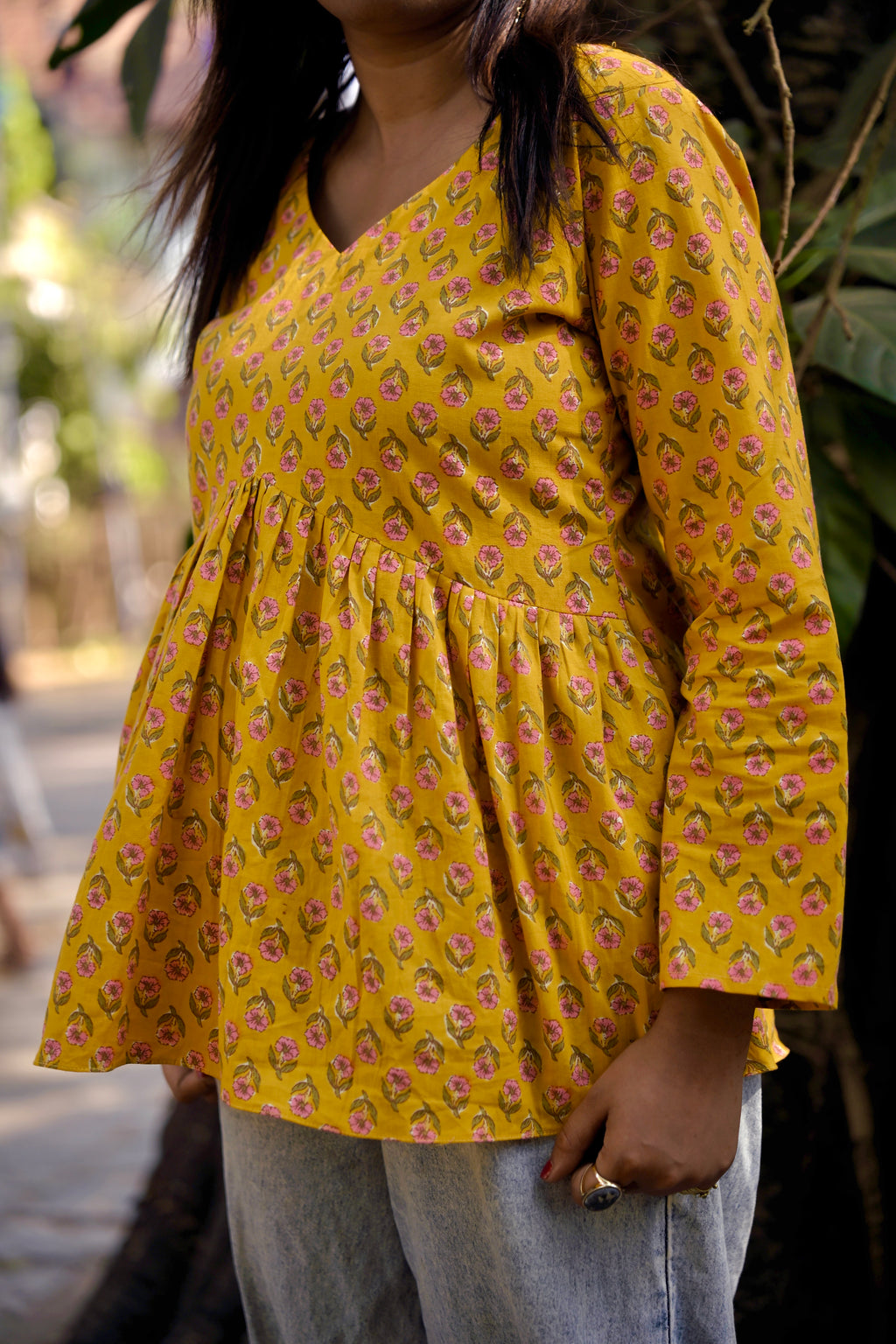 MARIGOLD- (Short kurti)